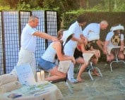 chair massage for event and communication monaco