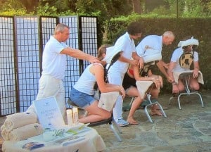 chair massage for event and communication monaco