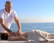massage by the beach cannes, nice