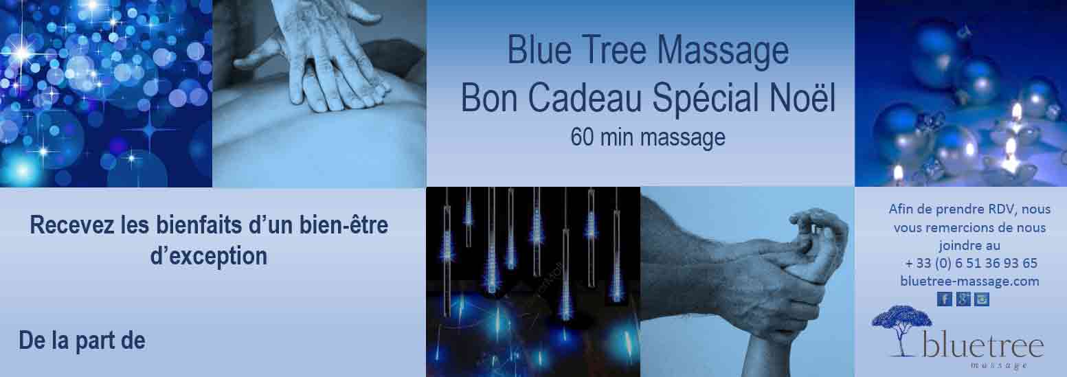blue tree massage bon cadeau noel