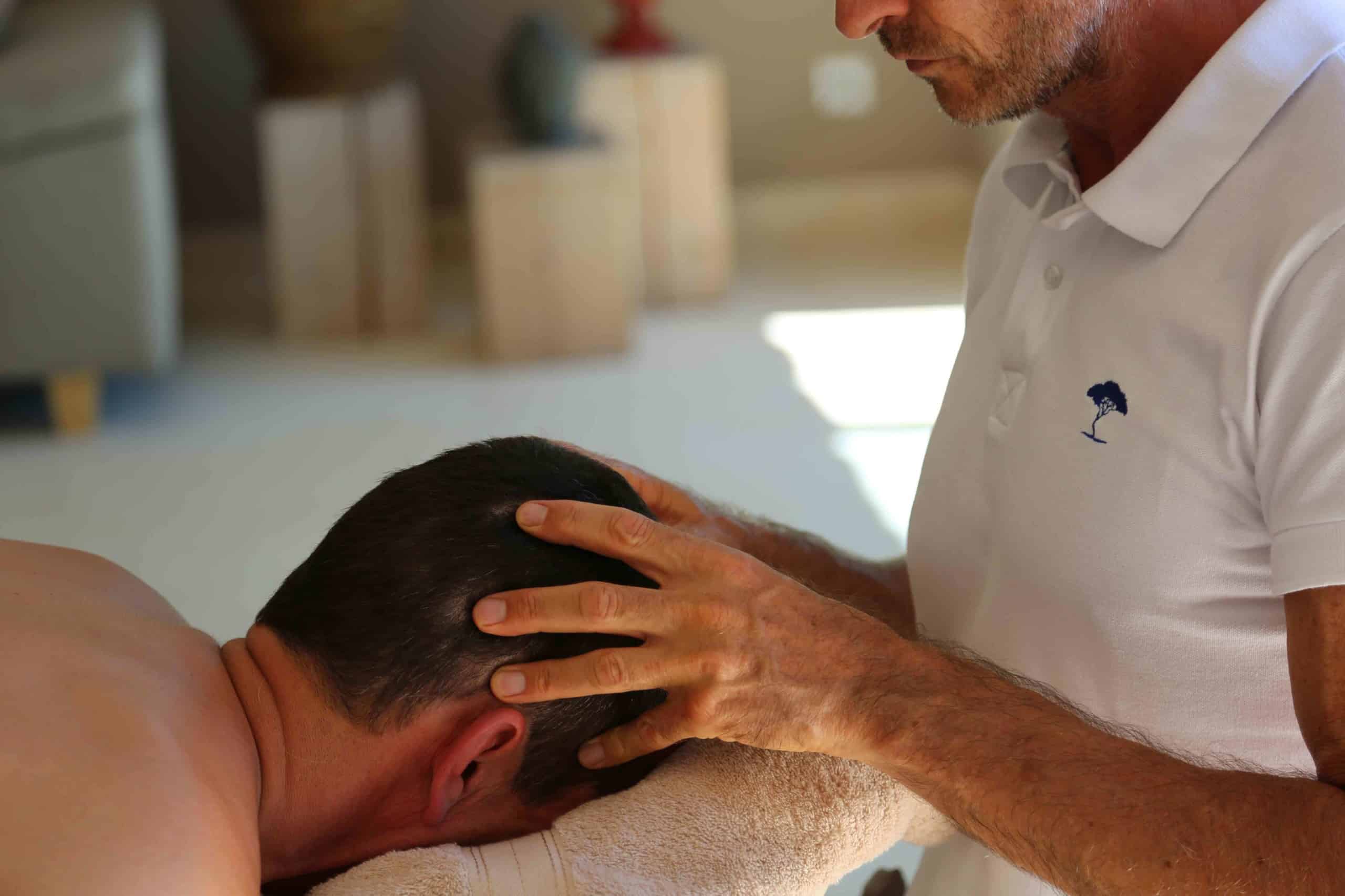 cranial massage at home mougins le cannet