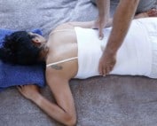 acupression for back pain blue tree massage