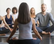 massage at home for yoga